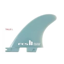 Ailerons FCS II Carver GF Tri Set Pour Surfkite Core