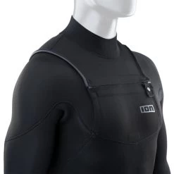 Combinaison ION Element 3/2 Front Zip Black -Ocean Soldes combinaison ion element 32 front zip black 4