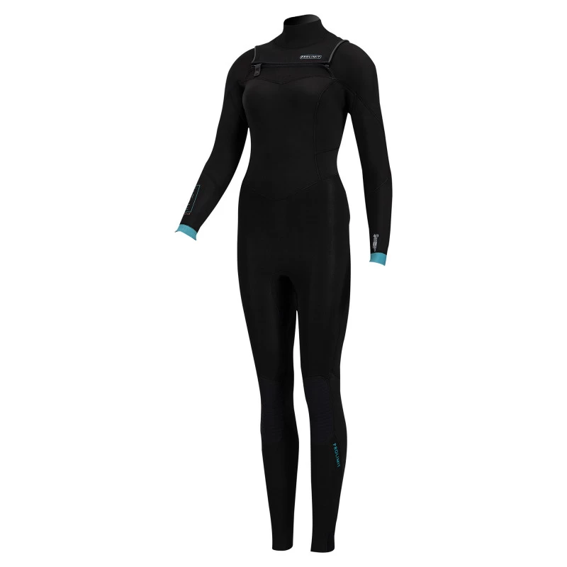 Combinaison Néoprène Prolimit Fire Steamer 4/3 DL Black/Turquoise 1 Combinaison Néoprène Prolimit Fire Steamer 4/3 DL Black/Turquoise