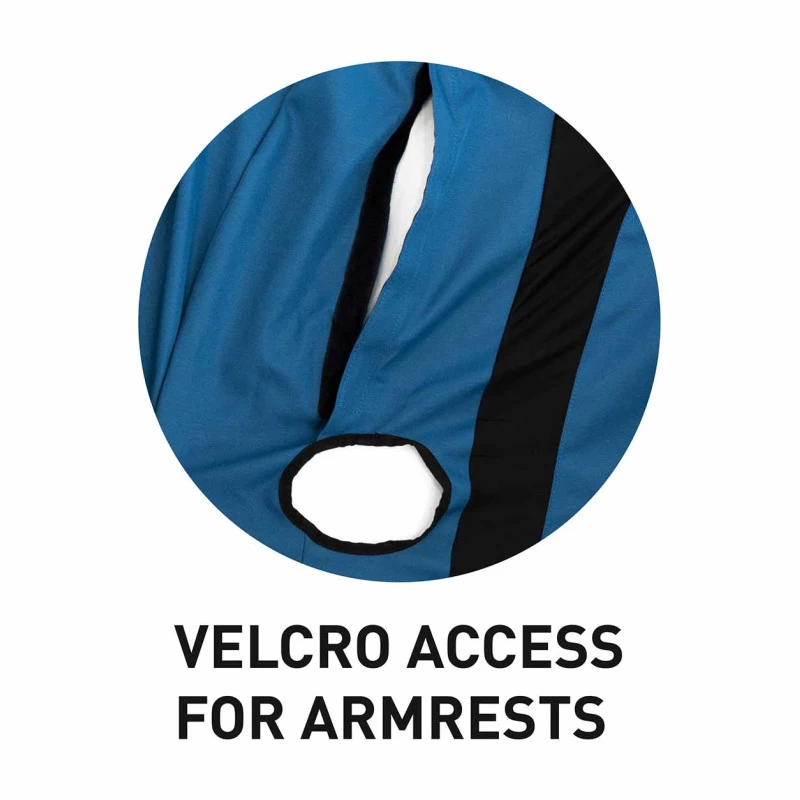 Housse De Siège Universel Surflogic Bleu 2 Housse De Siège Universel Surflogic Bleu – Image 2