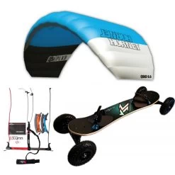 Pack Mountainboard Korvenn / Aile De Traction Peter Lynn Hornet -Ocean Soldes pack mountainboard korvenn aile de traction peter lynn hornet