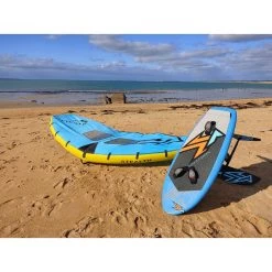 Pack Wingfoil Wing Glider Bleu Stealth -Ocean Soldes planche de wing foil korvenn wing glider carbon bleue 3