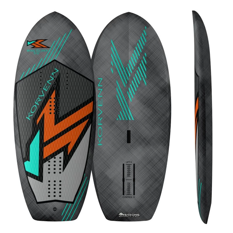 Ocean Soldes -Ocean Soldes planche de wing foil korvenn wing glider carbon grise 21