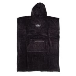 Poncho Ocean & Earth Daybreak Hooded Noir