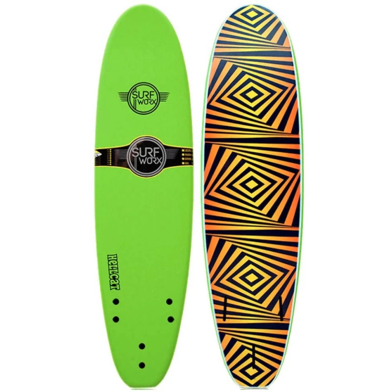 Surf En Mousse Surfworks Hellcat Mini Malibu 1 Surf En Mousse Surfworks Hellcat Mini Malibu