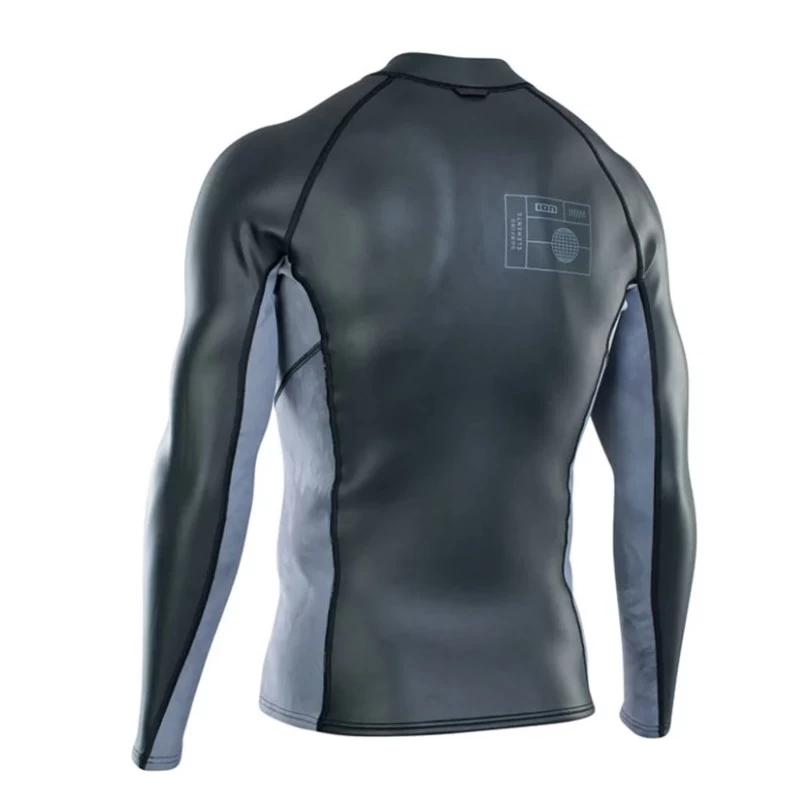 Top Néoprène ION Neo Zip Top Skin LS 2/1 Black 3 Top Néoprène ION Neo Zip Top Skin LS 2/1 Black – Image 3